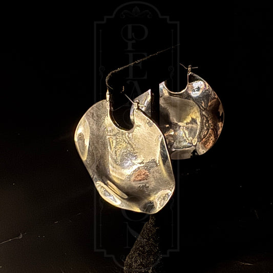 Handcrafted Gold Earrings