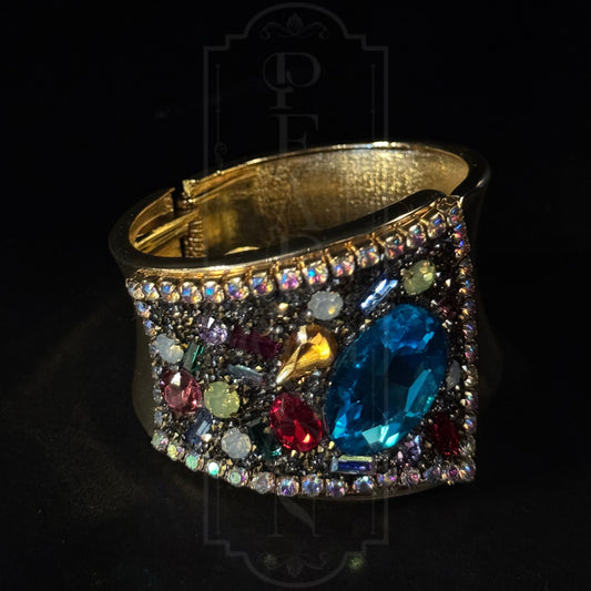 Abstract Gem Bracelet