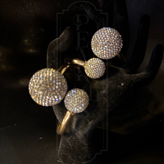 Sequined Ball Bangles