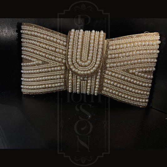 Opulent Bow Clutch